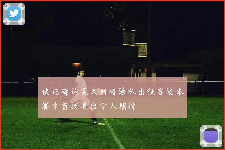 侠记确认莱夫利将随队出征客场本赛季首次复出令人期待